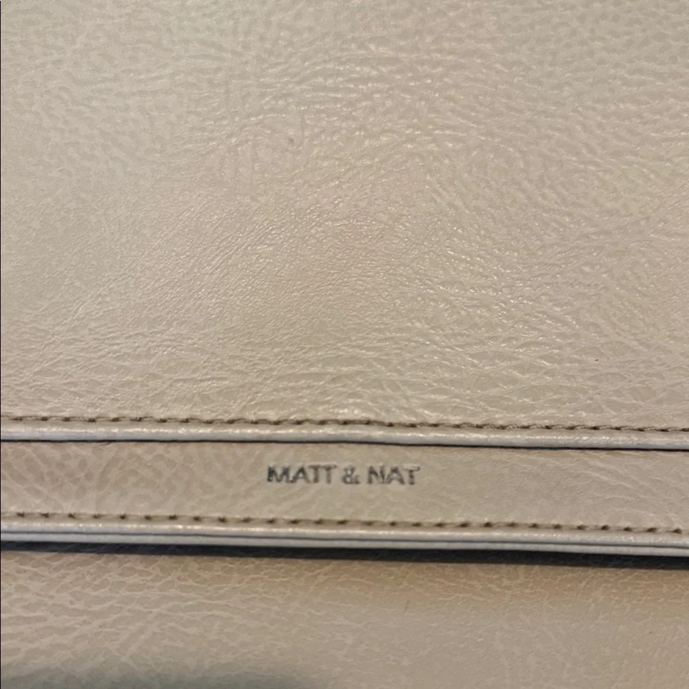 NWOT Matt & Nat Beige Satchel